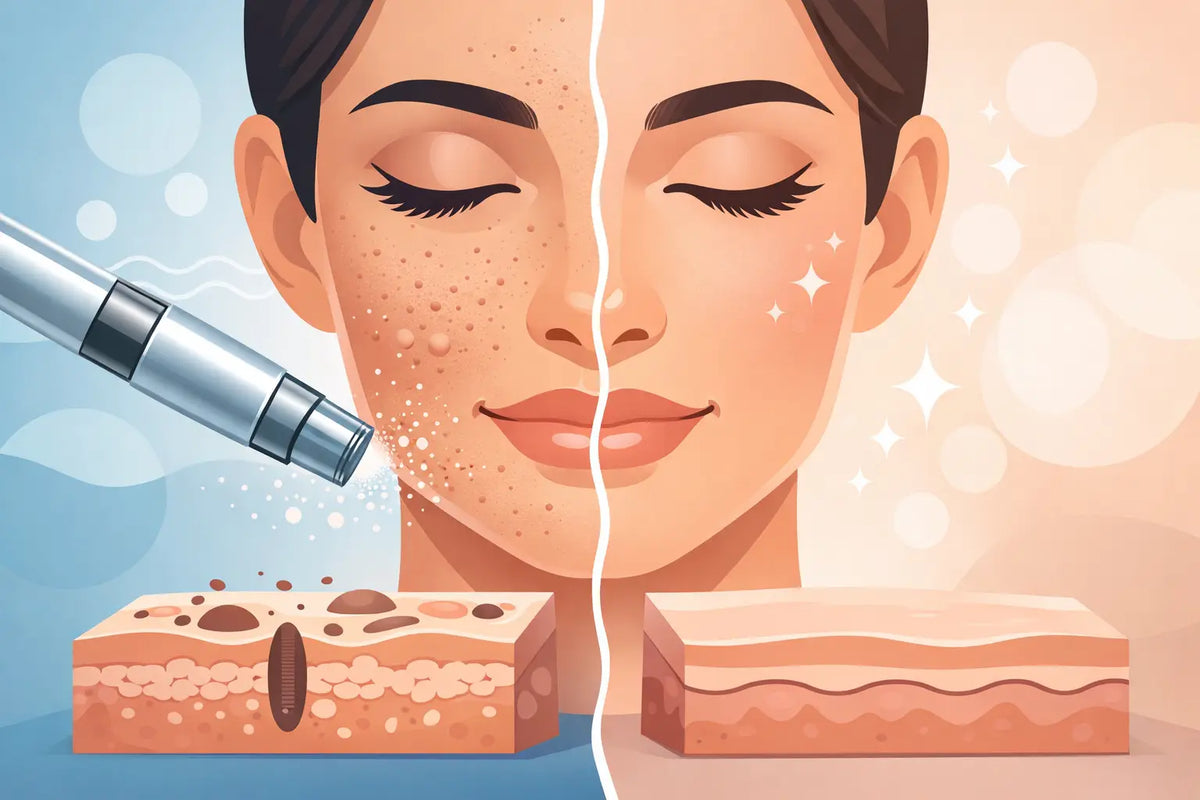 Microdermabrasion Before and After Results – KSB Studio