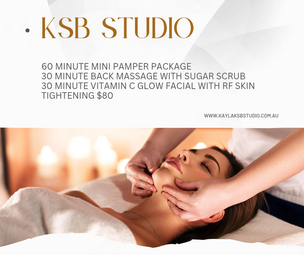 60 minute mini pamper package