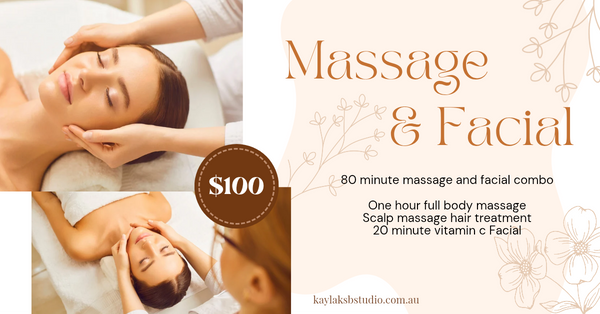 80-minute Massage & Facial Combo