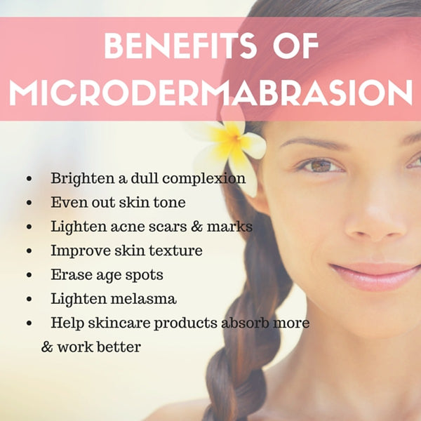 Mini microdermabrasion facial