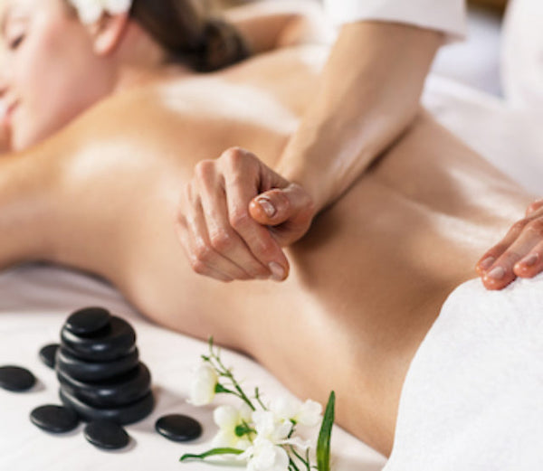 Hot stone massage